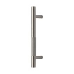 M Marcus Heritage Brass Door Pull Handle Bar Knurled Design 305mm length